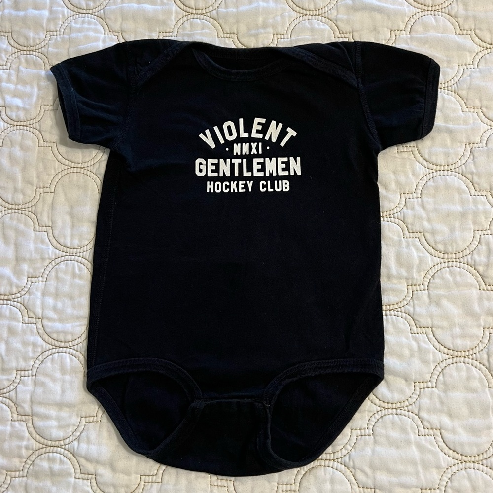 Violent Gents onsie 24 months